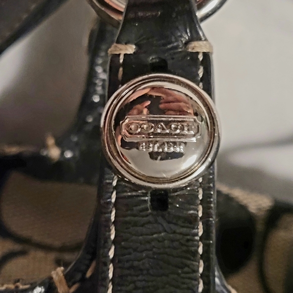 Coach bag grey and black - Picture 8 of 16